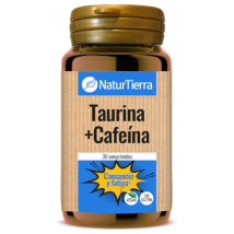 Naturtierra Taurina + Cafeína 30 Comprimidos