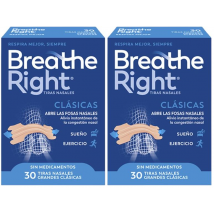 Breathe Right Tiras Nasales Grande 2x30 uds