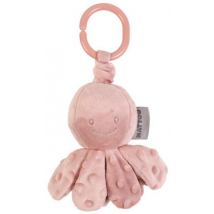Nattou Peluche Pulpo Vibrating Pink