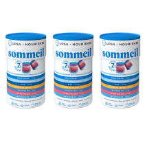 Uspa Nourished Gummies 7 en 1 Sommeil Lot de 3