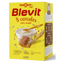 Papa de cereais Blevit 8 com mel +6m 500g