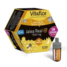 Vitaflor Jalea Real Pura Sin Azúcares 1500 mg 20 Viales