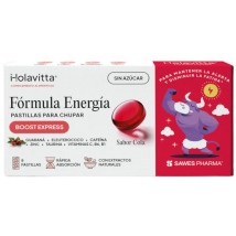 Holavitta Fórmula Energía Sabor Cola 8 Pastillas Chupar
