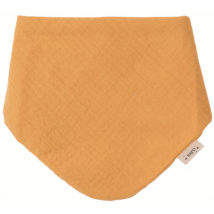 Bandana en mousseline Saro moutarde