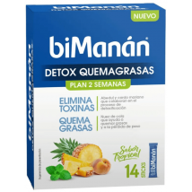BiManán Detox Queimador de Gordura Tropical 14 Saquetas