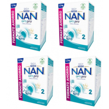 Nestlé Nan Optipro 2 Leche de Continuación 4x1200 gr