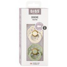 Bibs Chupetes Boheme Ivory/Sage 0-6m 2 uds