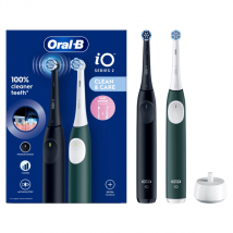 Escova de dentes elétrica Oral-B iO2 Series Night Black/Forest Green