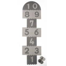 BabyDan Alfombra de Juegos Rayuela 90x90 cm