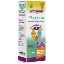 VitalPrim Magnesio Dúo 40 Comprimidos Efervescentes