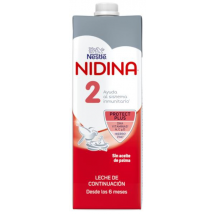 Nidina 2 Leche de Continuación Líquida +6m 1 L