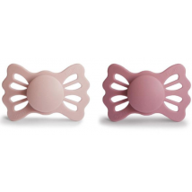 Frigg Chupetes Silicona Lucky Blush/Cedar +6m 2 uds