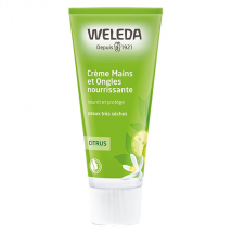 Weleda Citrus Crème Mains 50ml Bio - Hydratant et Nourrissant, Réparateur -