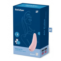Satisfyer Curvy 2+Estimulador Clítoris Rosa