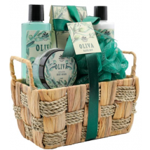 Becasan Nature Cesta con Asas Oliva