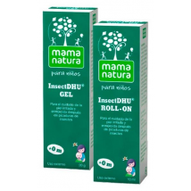 Mama Natura Kit Picaduras Niños InsectDhu Roll On 10 ml + Gel 20 gr