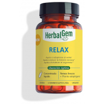 HerbalGem Relax Tensión Nerviosa 30 Cápsulas Veganas
