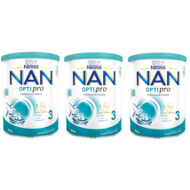 Nestlé Nan Optipro 3 Leche Crecimiento 3x800 gr
