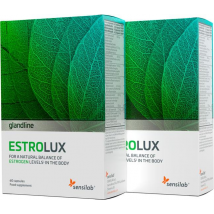 Sensilab Estrolux Suplemento de Estrógeno2x60 Cápsulas