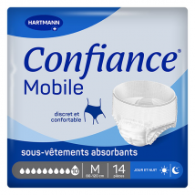 Hartmann Confiance Mobile Absorption 10 Gouttes - Taille M - 14 sous-vêtements