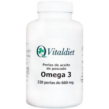Vitaldiet Omega 3 660 Mg 220 Perlas