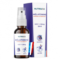 Nutri&Co 1,9mg avec Mélisse et Valériane Vegan - Format Spray 20ml