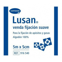 Hartmann Lusan Venda Fijación Suave 5 m x 5 cm