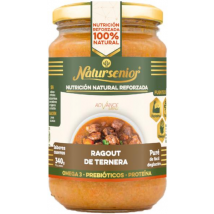 Natursenior Ragout de Ternera con Omega3 + Prebióticos + Proteínas 340 gr