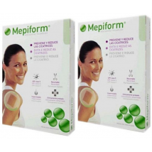 Mepiform Apósitos Silicona 10x18cm 2x5 uds