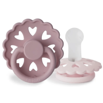 Bloco de Chupetas em Silicone Frigg Fairytale LMermaid/S.Queen +6m 2 unidades