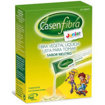 CasenFibra Junior Fibra Vegetal Líquida Sabor Neutro 14 sticks