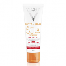 Vichy Capital Soleil Crème Solaire Visage Anti-Âge 3 en 1 SPF50 50ml