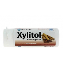 Miradent Chicle Xilitol Canela 30 unidades