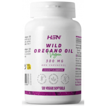 Óleo de Orégãos Selvagens HSN 300mg 120 Pérolas Vegetais