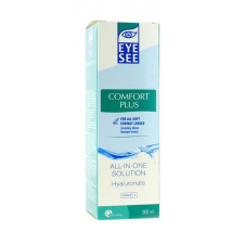 Eye See Solución Única Comfort Plus con Hilauronato 360ml