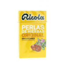Ricola Perlas Sin Azúcar Hierbas Suizas 25g