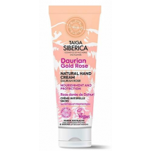Taiga Siberica Daurian Gold Rose Crema de Manos Natural Nutrición y Protección 75ml