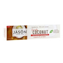 Jason Dentífrico Crema de Coco Blanqueador 119g