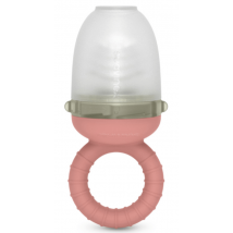 Biberon anti-étouffement Suavinex Color Essence rose en silicone +6 mois