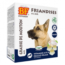 BF Petfood Maxi Bonbons répulsifs à l'ail pour chien 40 pièces - Anti-Puce, Anti-Tique -