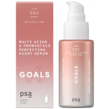 PSA Skin Goals Multi Acids & Probiotics Perfecting Night Serum 30 ml
