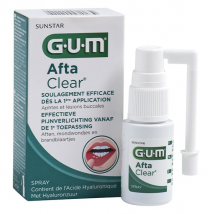 Gum Afta Clear Spray Apaisant Aphtes Lésions 15ml - Soin et Traitement -