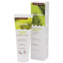 Nordics Dentífrico Morning Fresh Coco Menta sin Flúor 75 ml