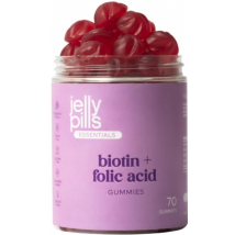 Jelly Pills Biotina + Ácido Fólico 60 Gummies