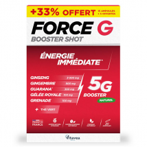 Vitavea Force G Booster Shot Bio Energie Immédiate -20 ampoules
