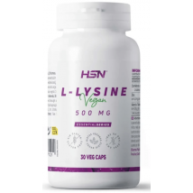 HSN L-Lisina 500mg 30 Cápsulas Vegetais