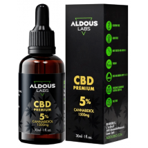 Huile de CBD Aldous Bio 5 % à spectre complet 30 ml