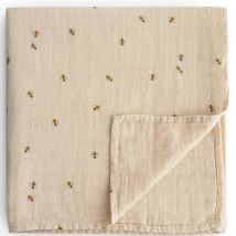 Mushie Muselina Print Bee