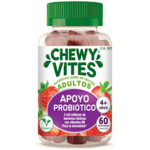 Chewy Vites Adulto Probióticos +4Años 60 Gominolas