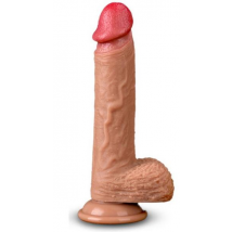 Nezend King Dildo con Ventosa Ultra Realista Silicona 100%